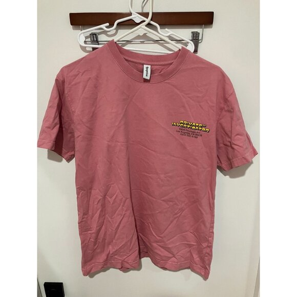 Reception Brand Private Investigator Short Sleeve T-Shirt, Dusty Pink, Small, RA - Picture 1 of 4